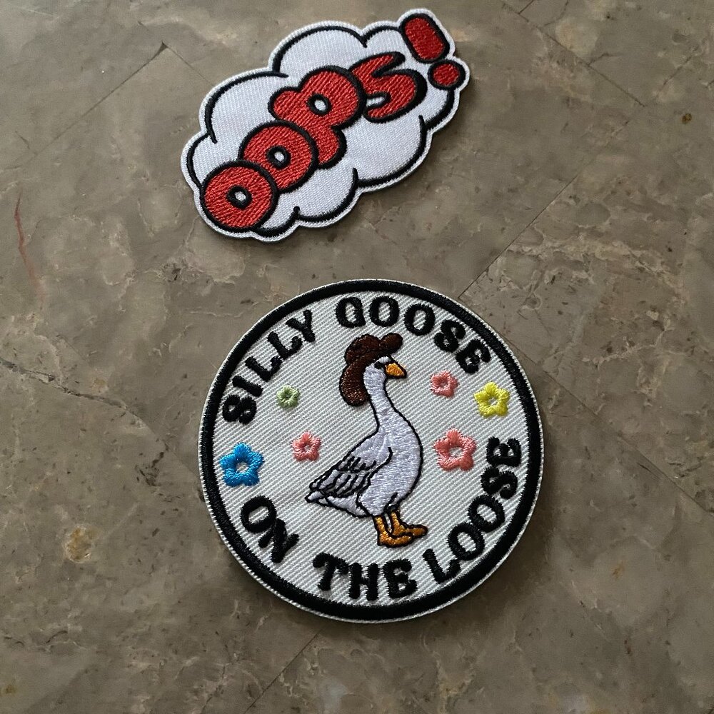 Iron on patches